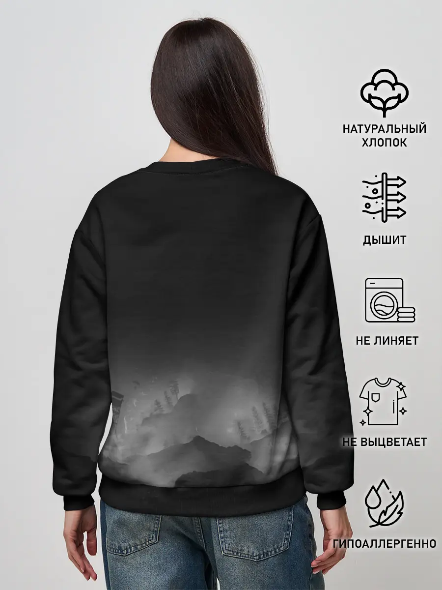 Женский свитшот / Работяга из Раста