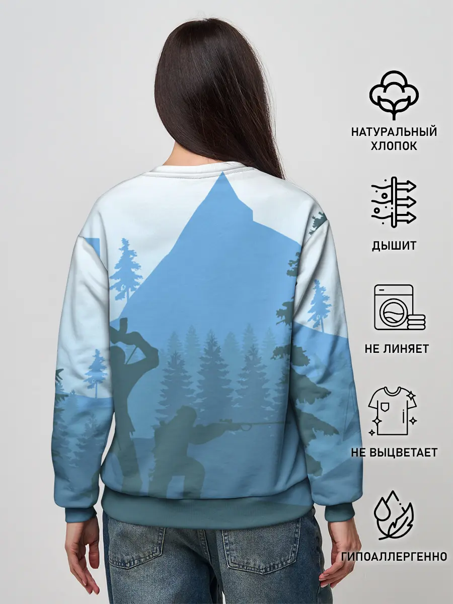 Женский свитшот / Выживалка Раст