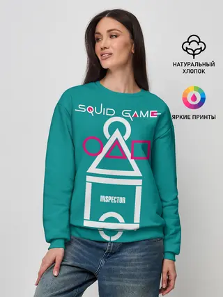 Женский свитшот / Squid Game - Inspector