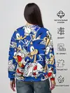 Женский свитшот / SONIC ПАТТЕРН / СОНИК