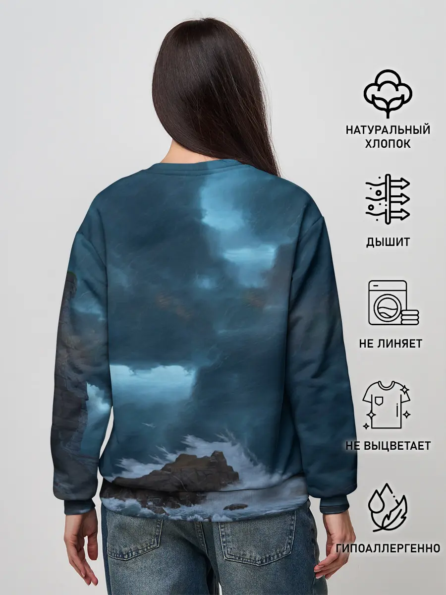 Женский свитшот / НОЧНОЙ МАЯК