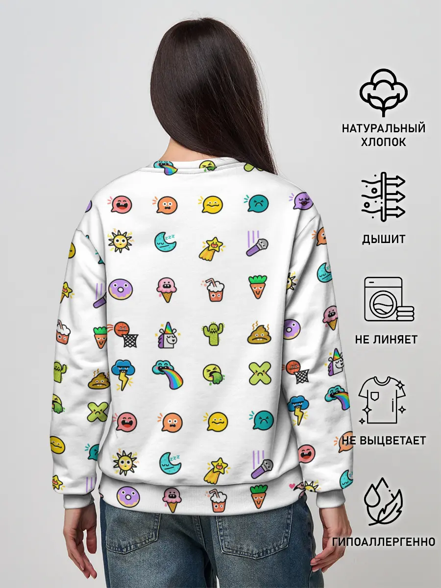 Женский свитшот / Логотип | Toca Boca | Тока Бока