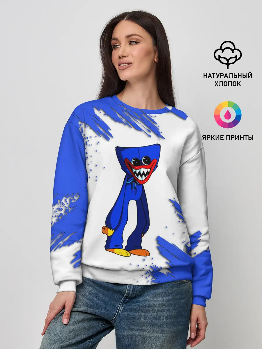 Женский свитшот / Poppy Playtime