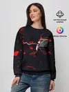 Женский свитшот / DOTA 2 | 3D плиты и молния