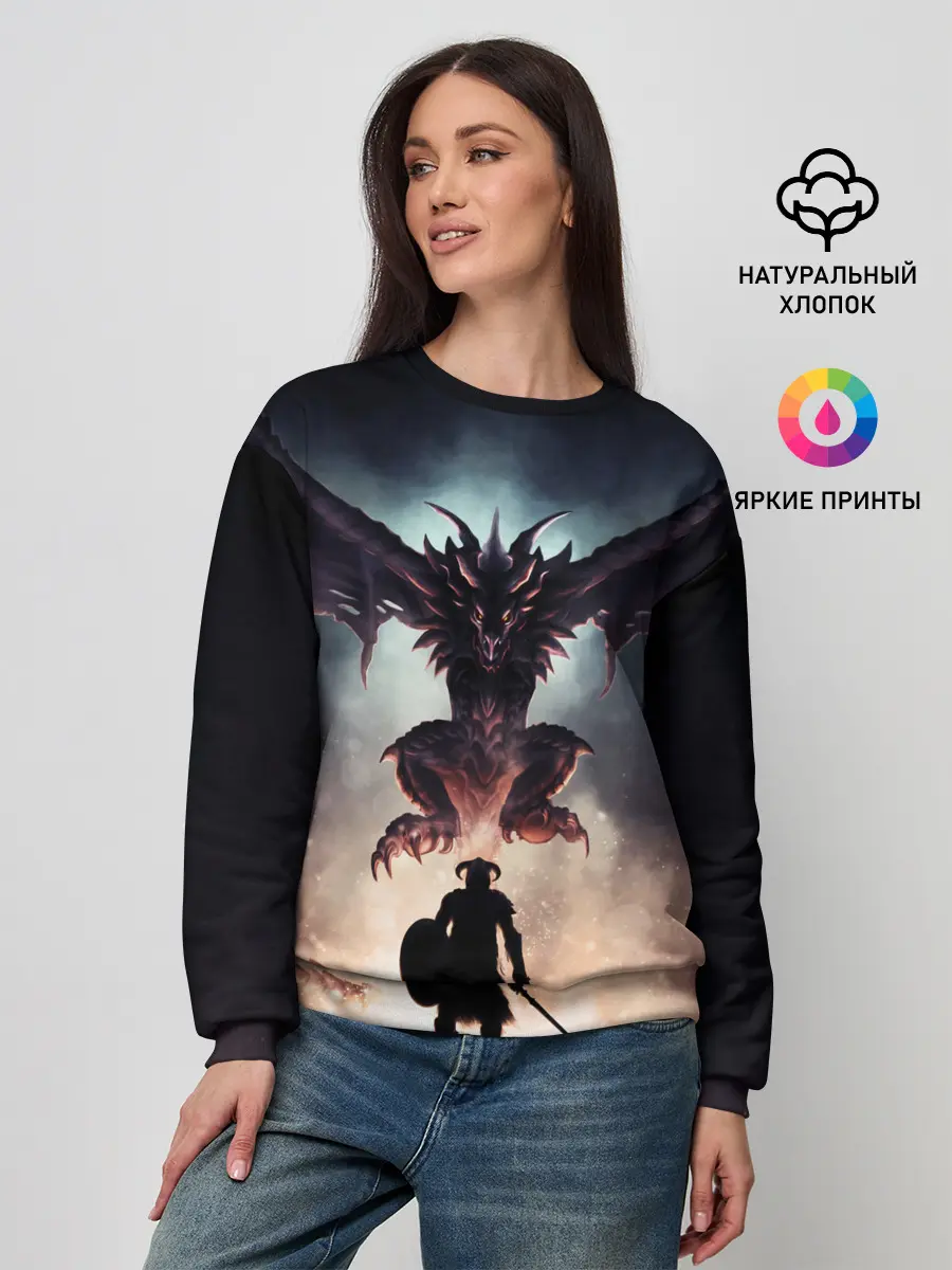 Женский свитшот / Да начнётся битва