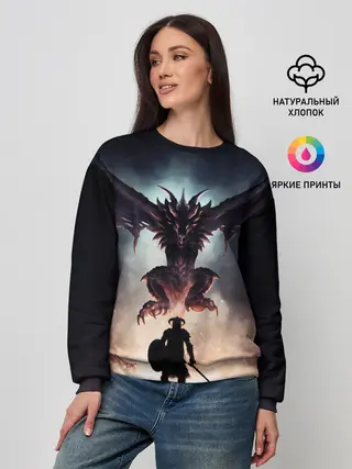 Женский свитшот / Да начнётся битва