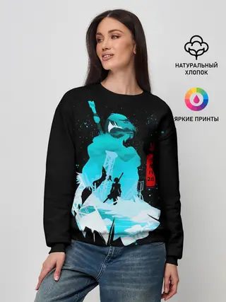 Женский свитшот / Nier: Automata - 2B