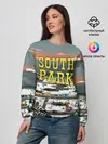 Женский свитшот / Южный Парк разрушенный город