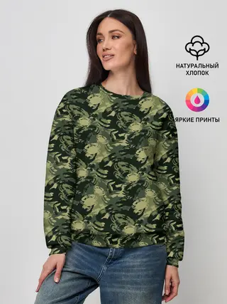 Женский свитшот / Крабы