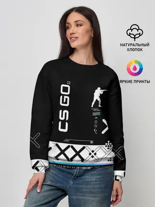 Женский свитшот / Поток информации | СS:GO