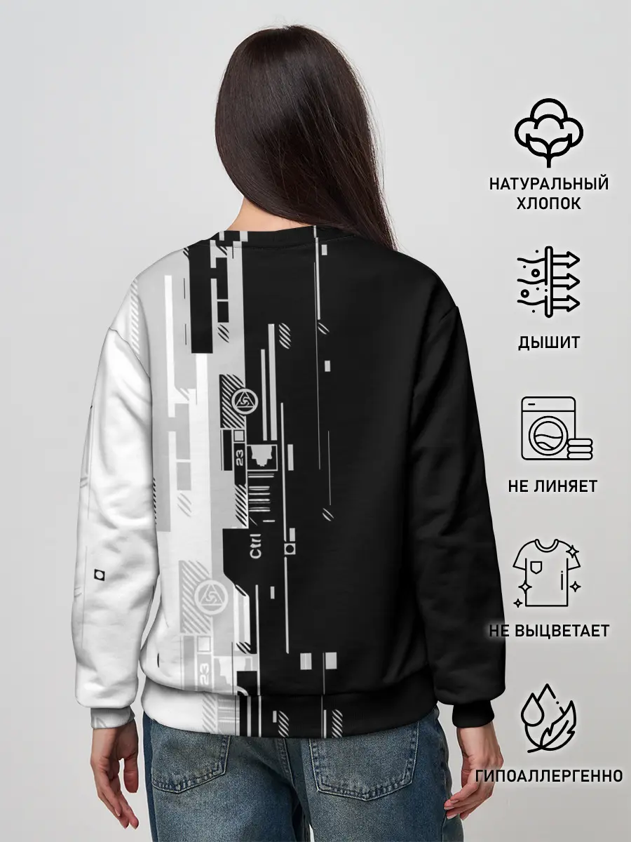 Женский свитшот / TOYOTA SORT / TOYOTA TECHNO