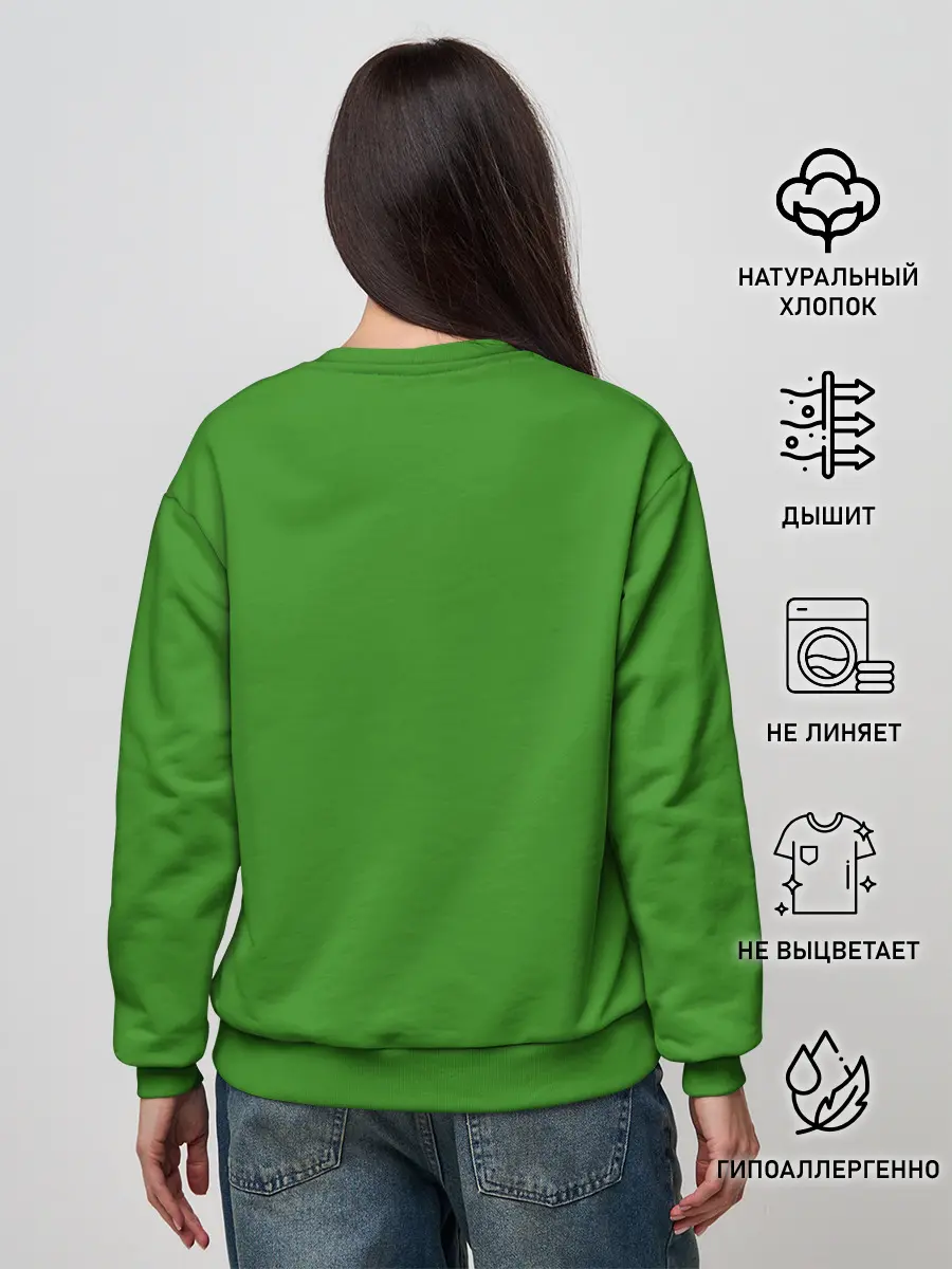 Женский свитшот / Мем с Гомером