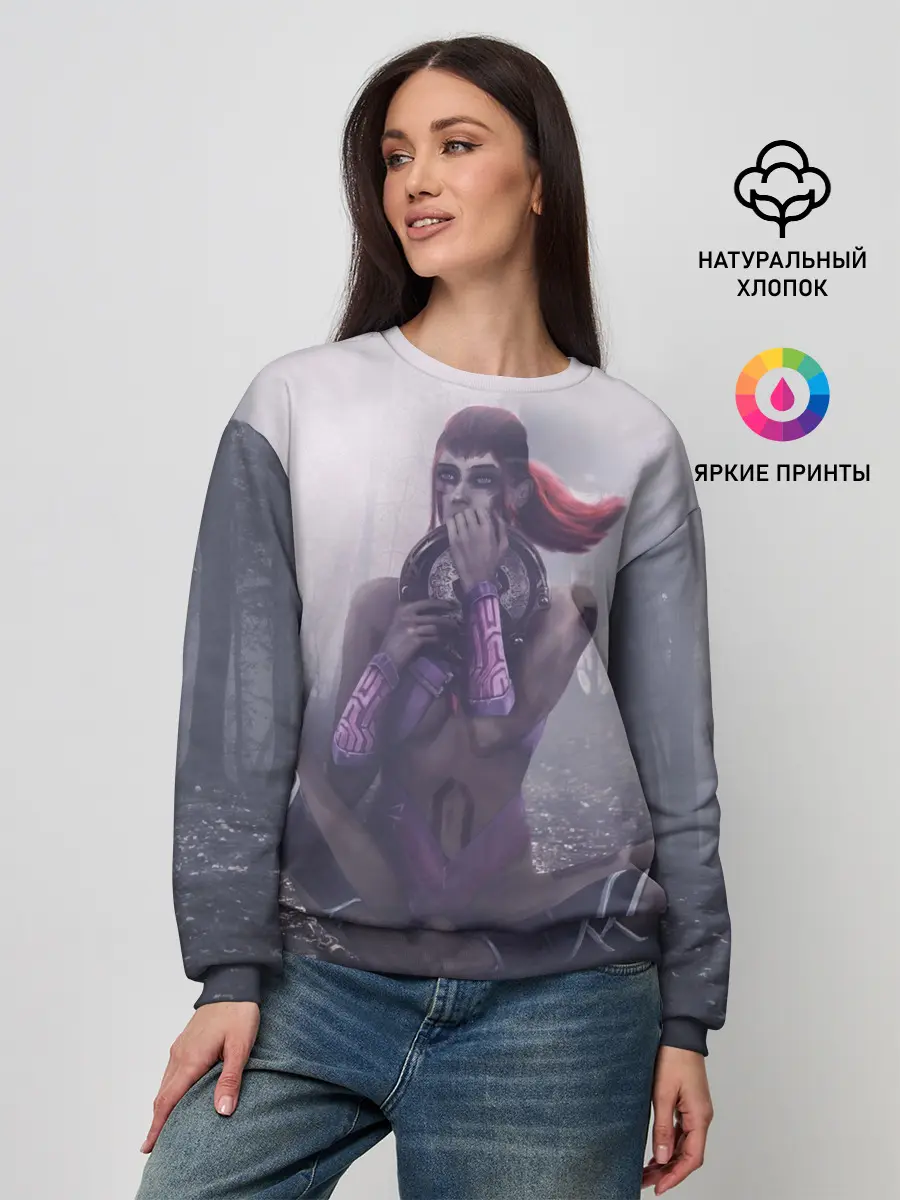 Женский свитшот / Wei. The first Aegis | Dota 2