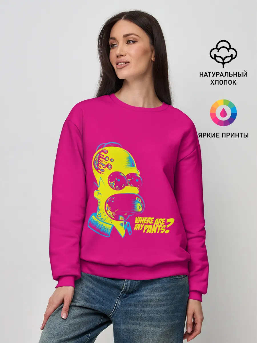 Женский свитшот / Acid Gomer