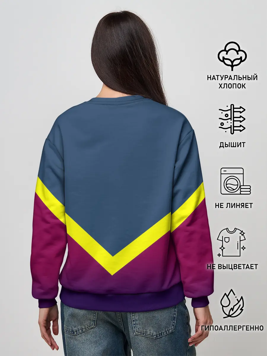 Женский свитшот / Луффи One Piece. Большой куш