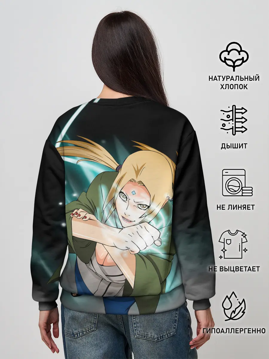 Женский свитшот / Цунаде