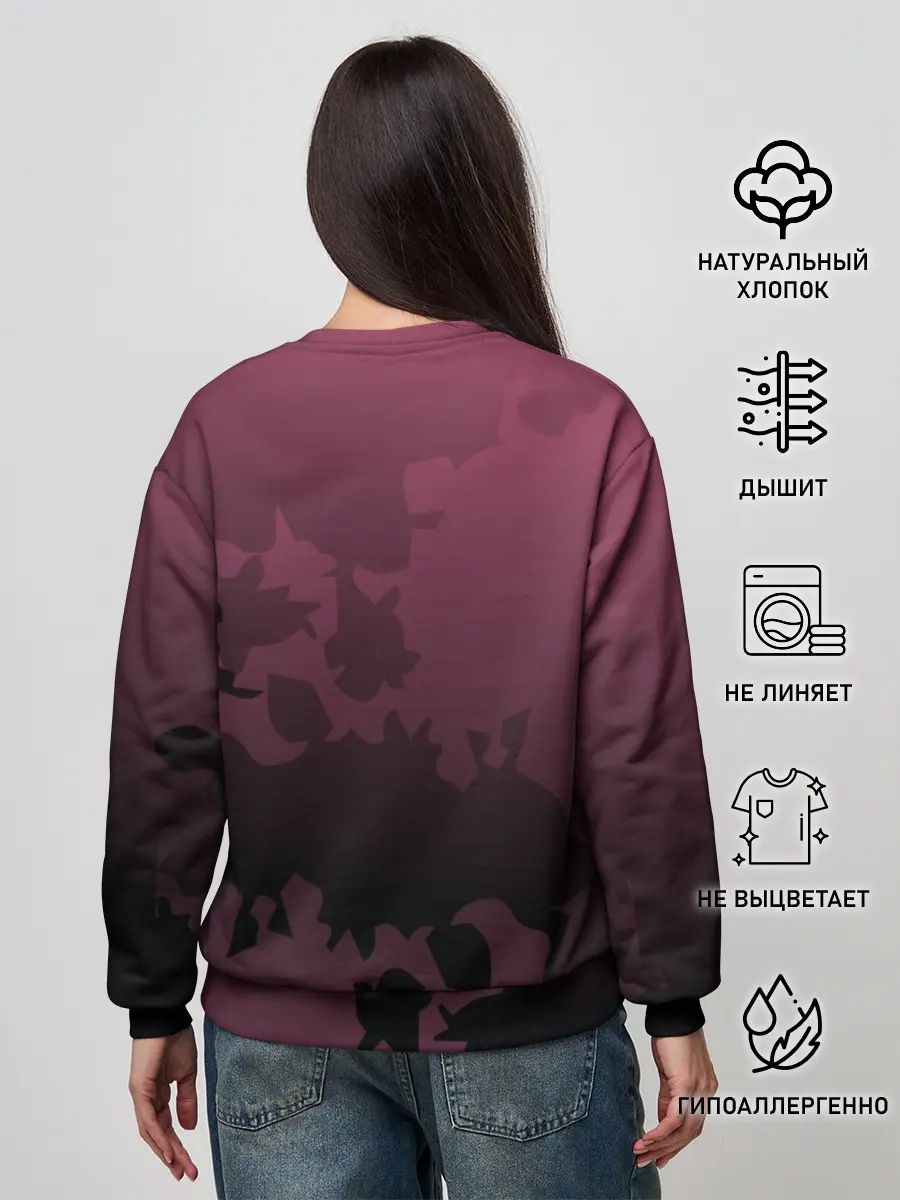 Женский свитшот / Клинок, рассекающий демонов