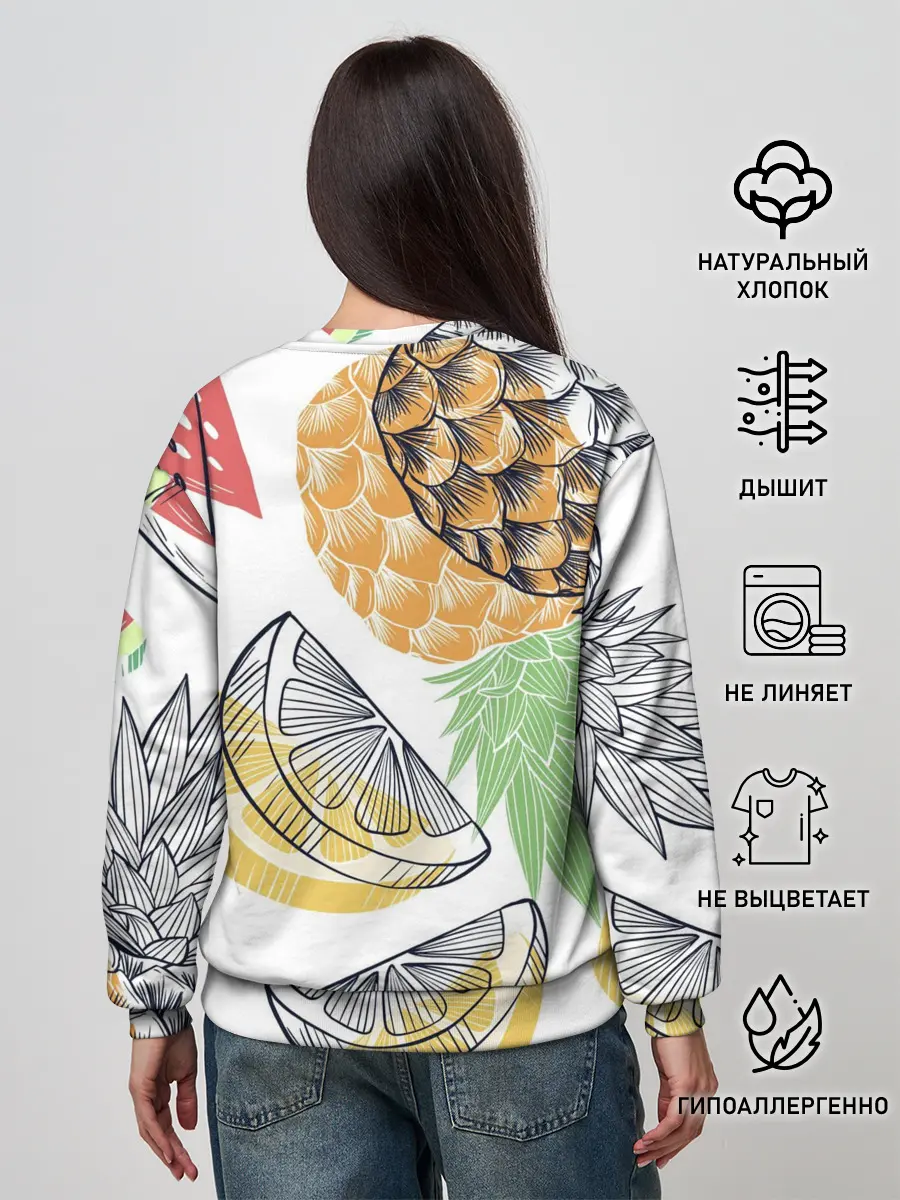 Женский свитшот / Сочное настроение