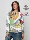 Женский свитшот / Сочное настроение