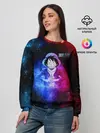 Женский свитшот / Космический Луффи One Piece