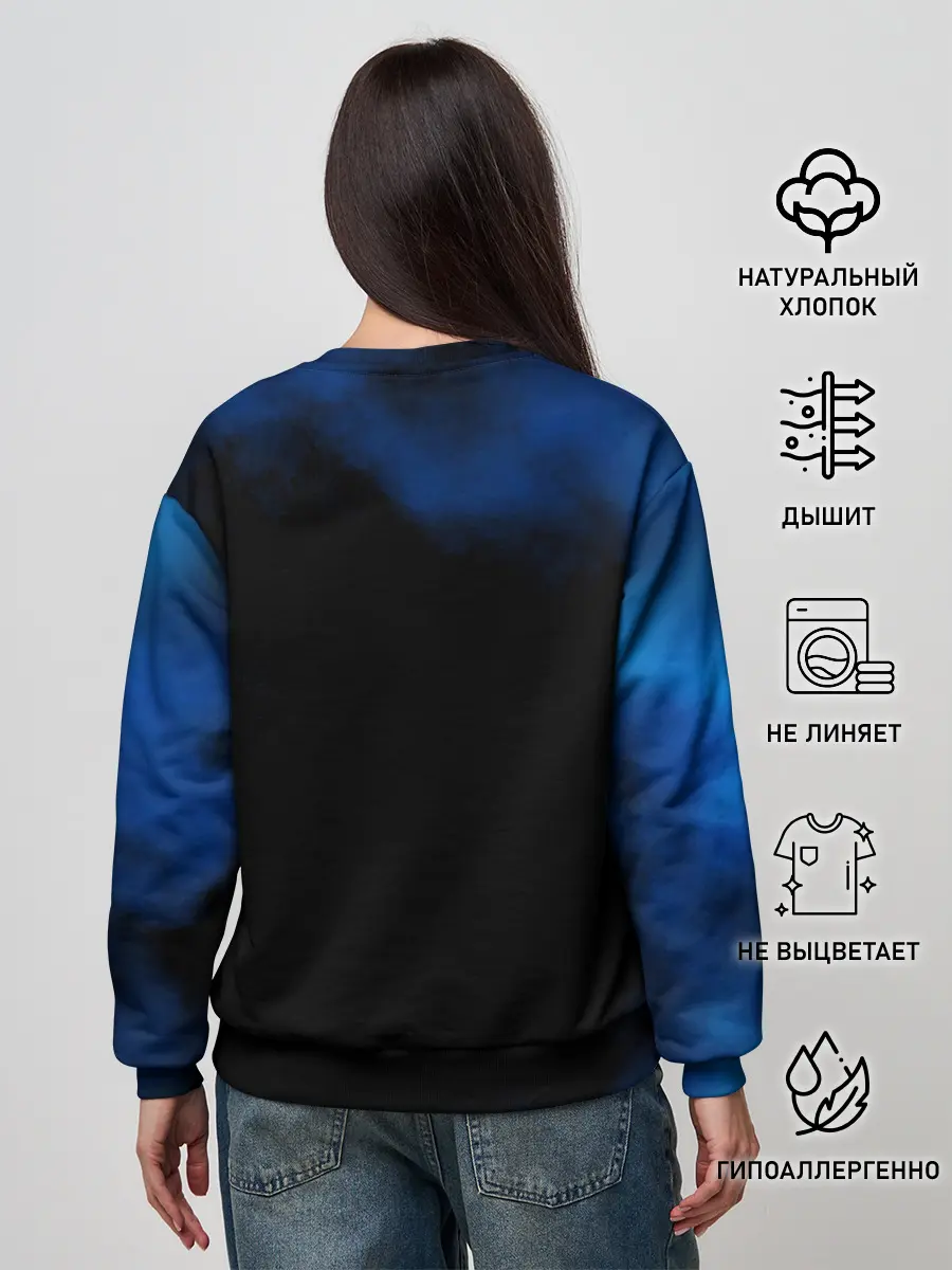 Женский свитшот / Винсмок Санджи | One Piece