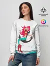 Женский свитшот / Русалка на якоре