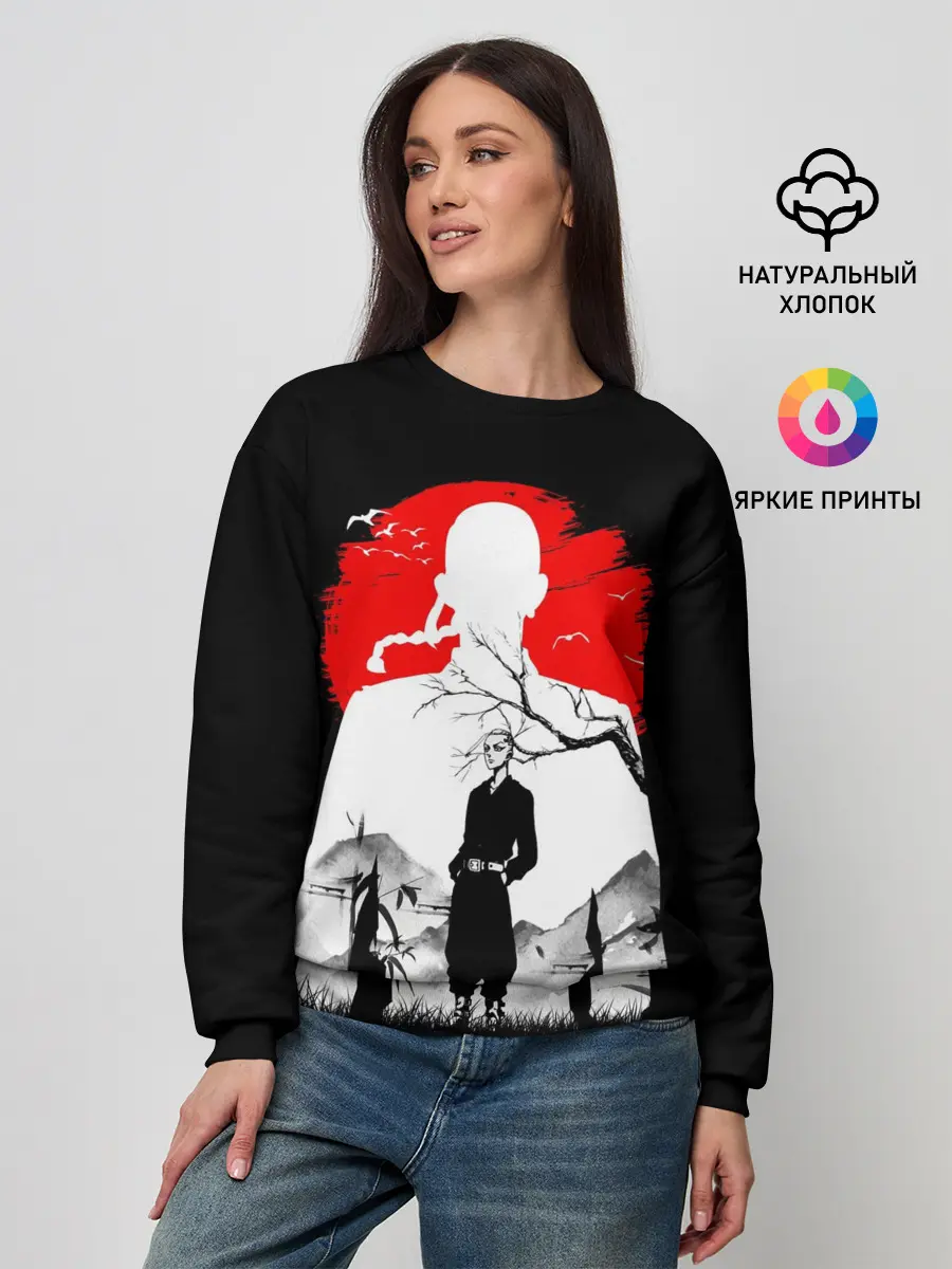 Женский свитшот / Кэн Рюгудзи Токийские мстители