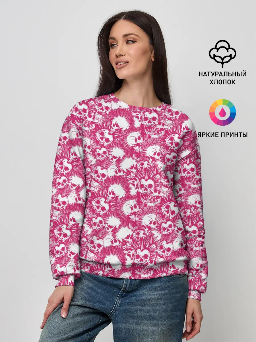 Женский свитшот / Punks not Dead