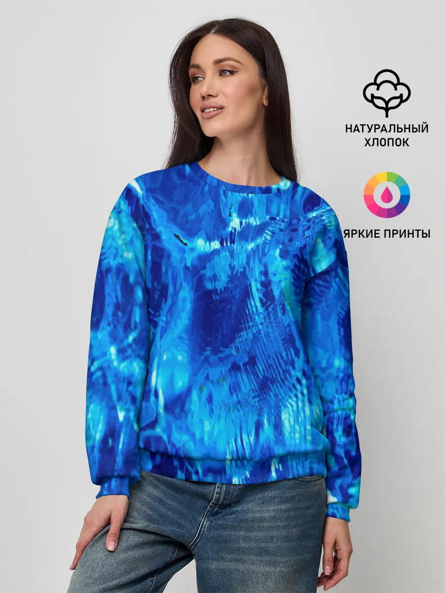 Женский свитшот / Жаркая Пустыня