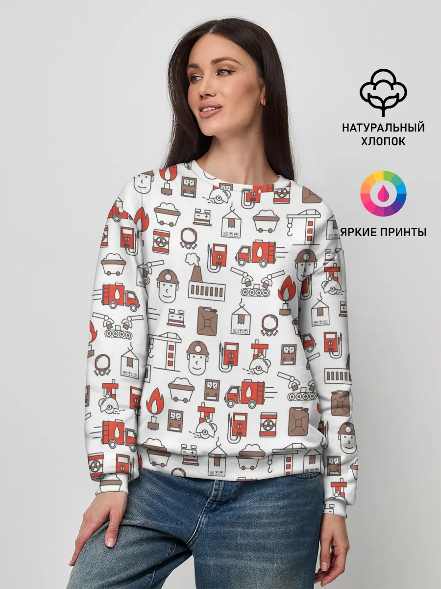 Женский свитшот / Металлург