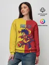 Женский свитшот / Удар Луффи | One Piece