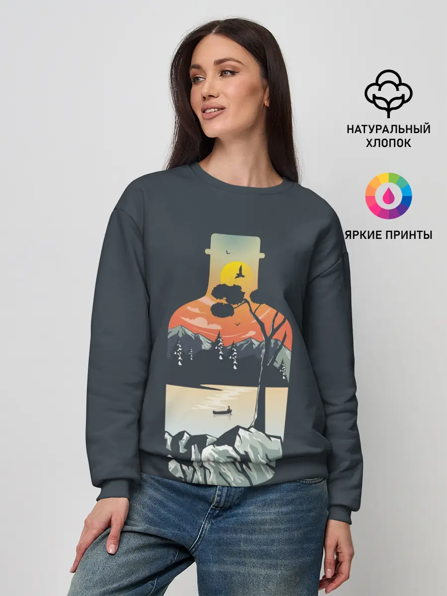 Женский свитшот / Философия