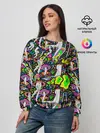 Женский свитшот / Психоделика / Абстракция