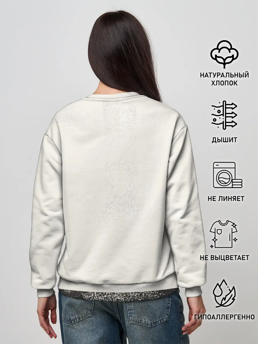 Женский свитшот / Самурай на коне