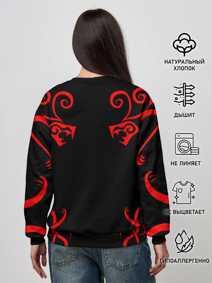 Женский свитшот / КЭН РЮГУДЗИ | ДРАКЕН