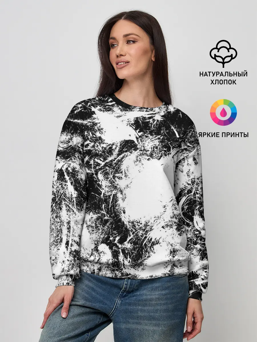 Женский свитшот / Абстракция
