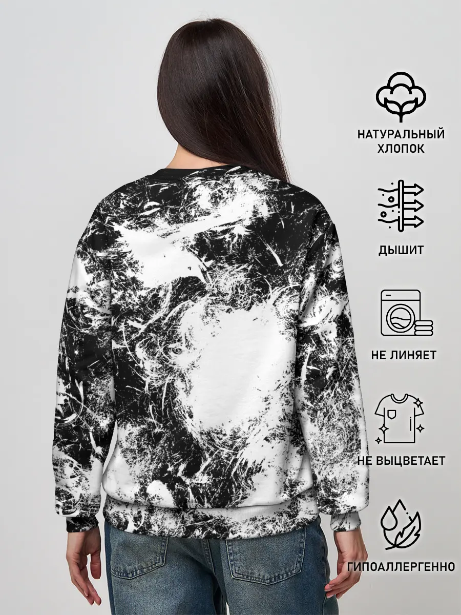 Женский свитшот / Абстракция