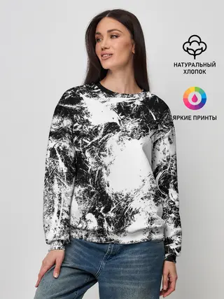 Женский свитшот / Абстракция