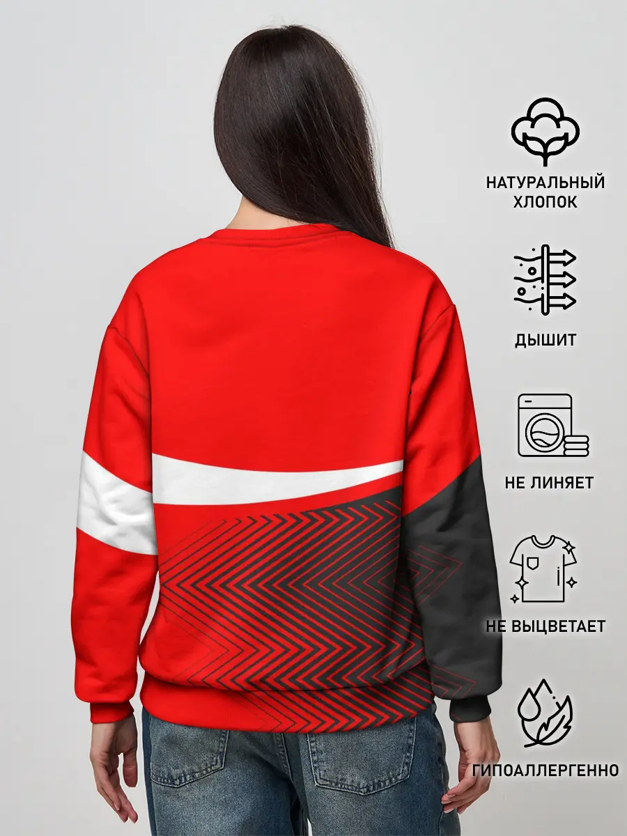 Женский свитшот / DUCATI / ДУКАТИ / MOTOSPORT