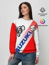 Женский свитшот / SUZUKI / СУЗУКИ / RACING