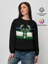 Женский свитшот / Milwaukee Bucks форма. Statement Edition