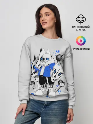 Женский свитшот / Санс и его мальчик