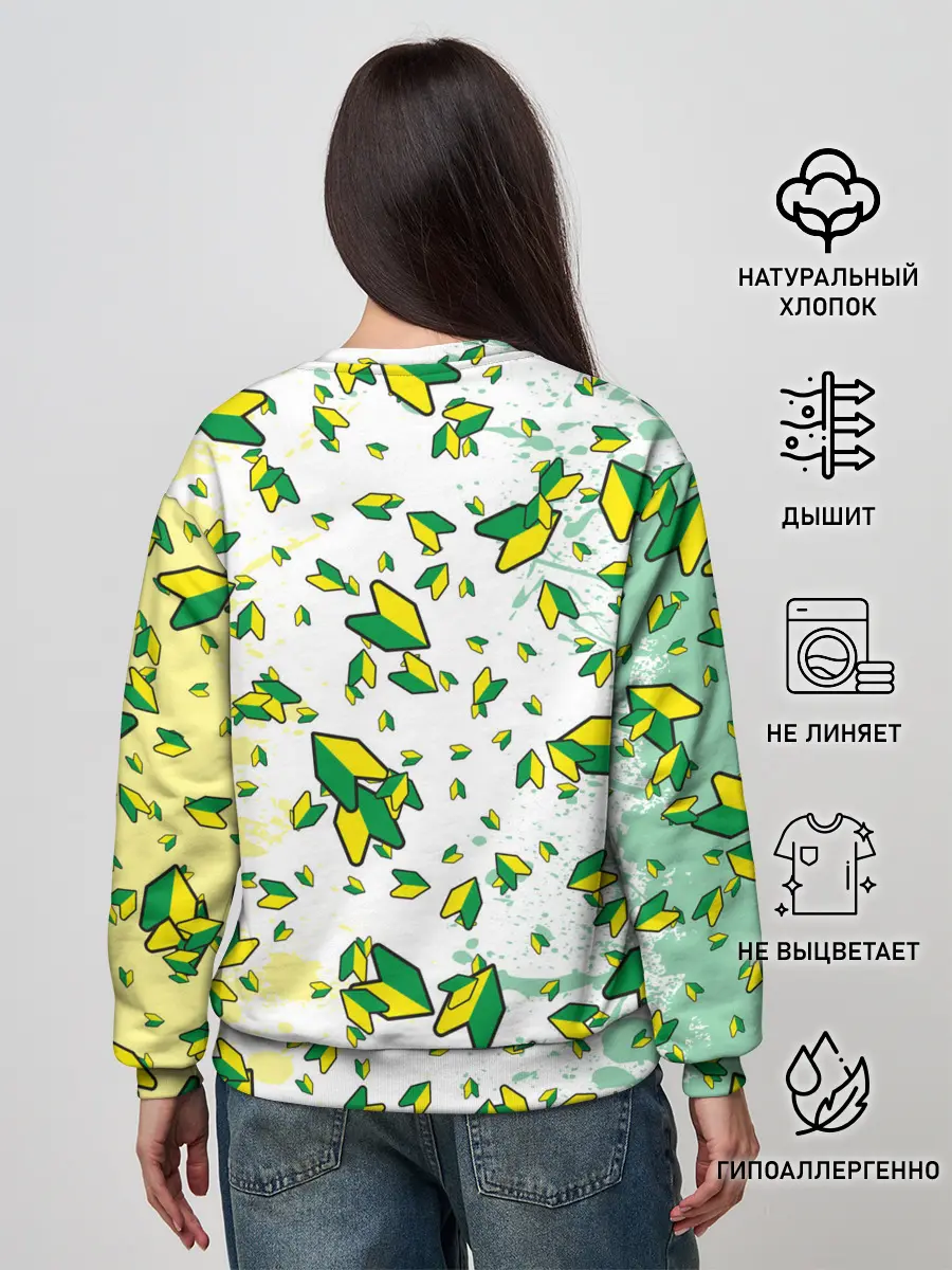 Женский свитшот / JDM | ПАТТЕРН | ЯПОНОВОД