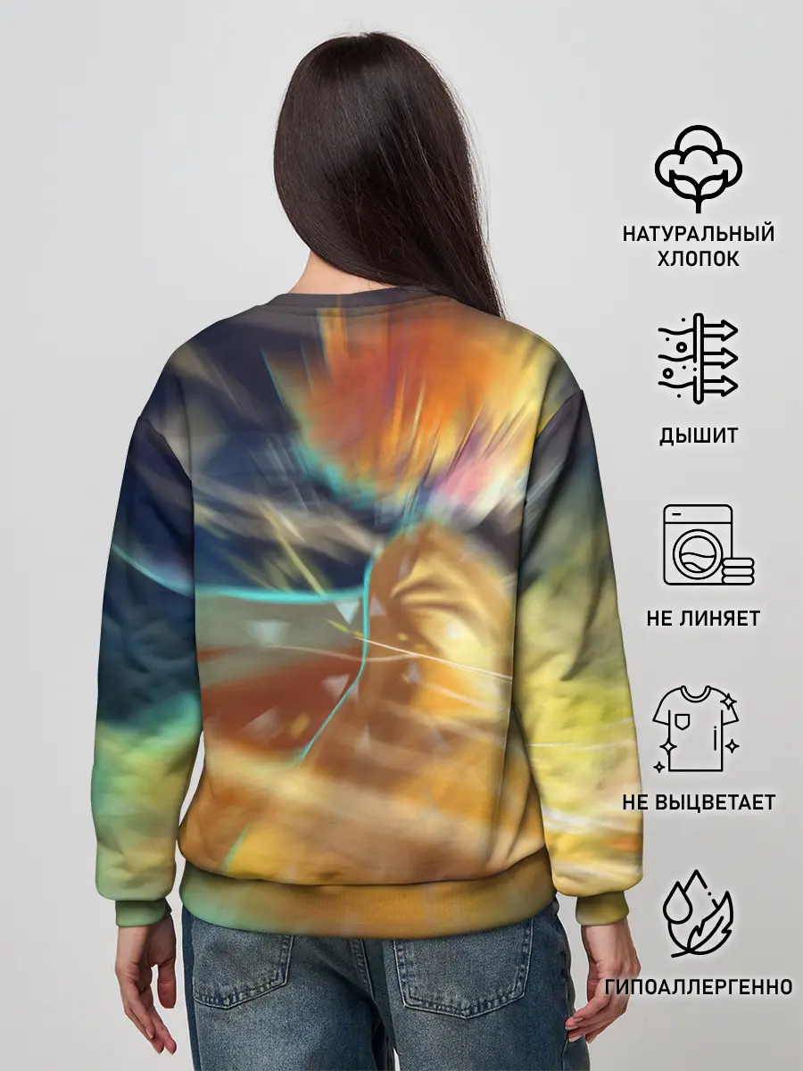 Женский свитшот / ZENITSU | ЗЕНИТСУ | DEMON SLAYER