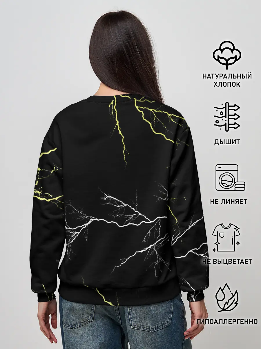 Женский свитшот / КЛИНОК РАССЕКАЮЩИЙ ДЕМОНОВ | ЗЕНИТСУ