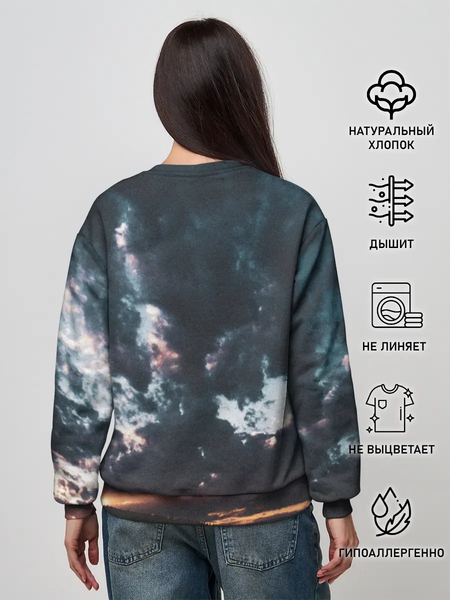 Женский свитшот / Закат