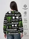 Женский свитшот / KAWASAKI X MONSTER ENERGY