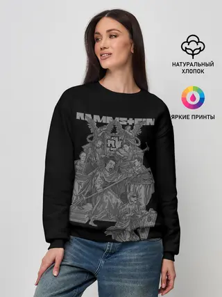 Женский свитшот / Рамштайн