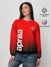 Женский свитшот / APRILIA / АПРИЛИЯ / MOTO