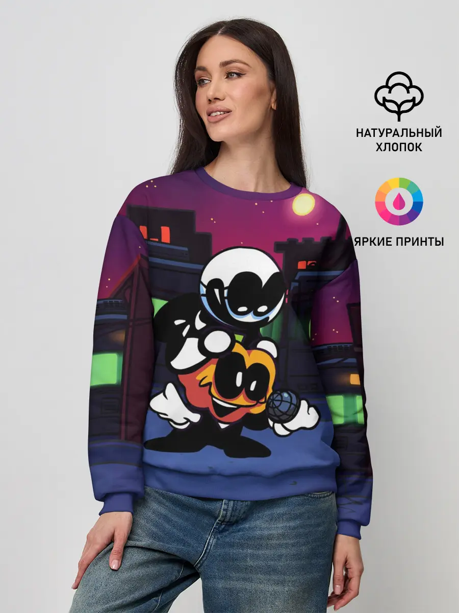 Женский свитшот / FNF Скид и Памп